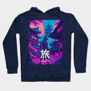 Futuristic Samurai: A Journey Through Time and Tradition Hoodie